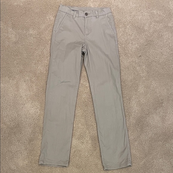Izod boys khaki dress pants, adjustable waist, size 14 slim - Picture 1 of 6